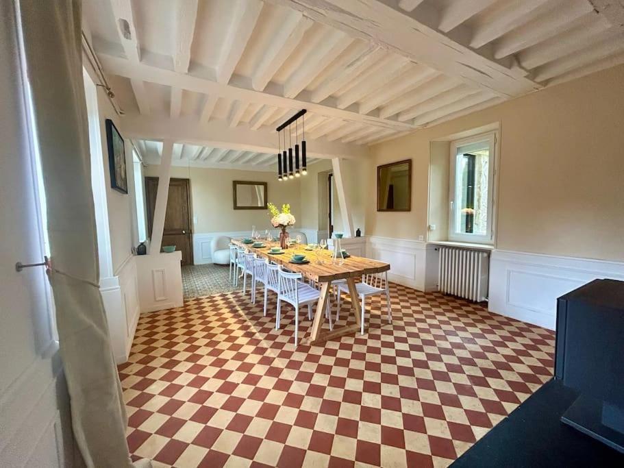 Gite Au Haras La Belle Emanville ภายนอก รูปภาพ